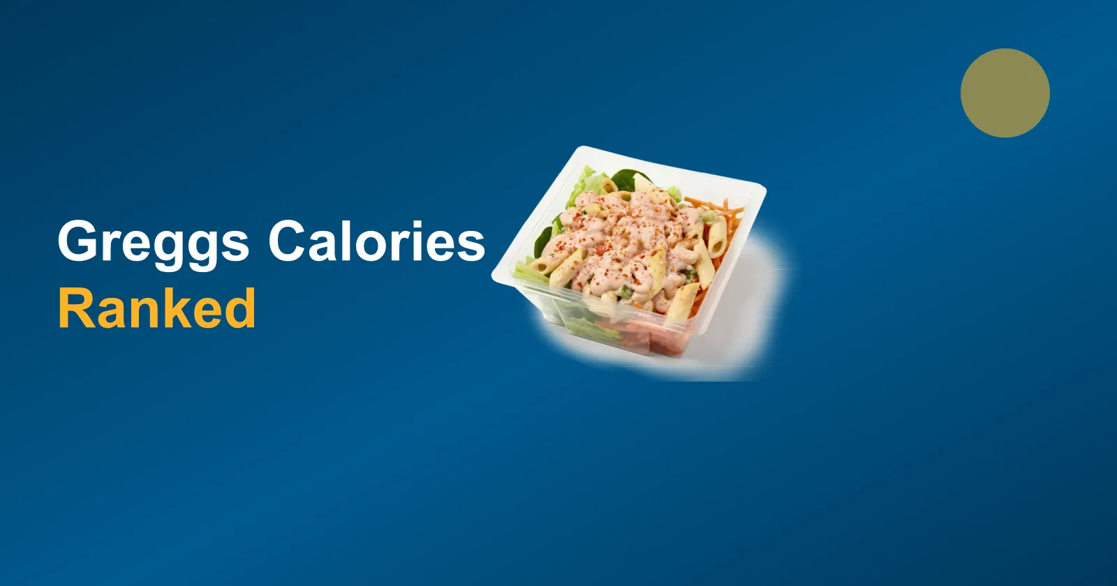 greggs calories