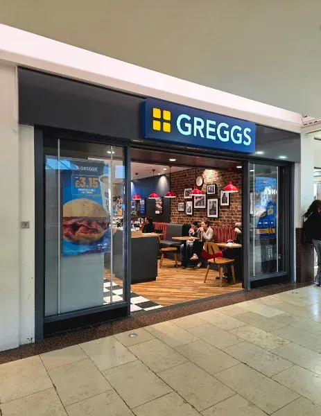 Greggs Dundee UL28 Overgate Shopping Centre