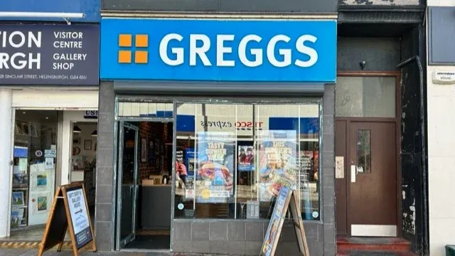 Greggs Helensburgh 26 Sinclair Street