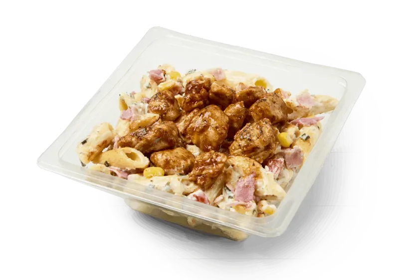 Greggs BBQ Chicken & Bacon Pasta