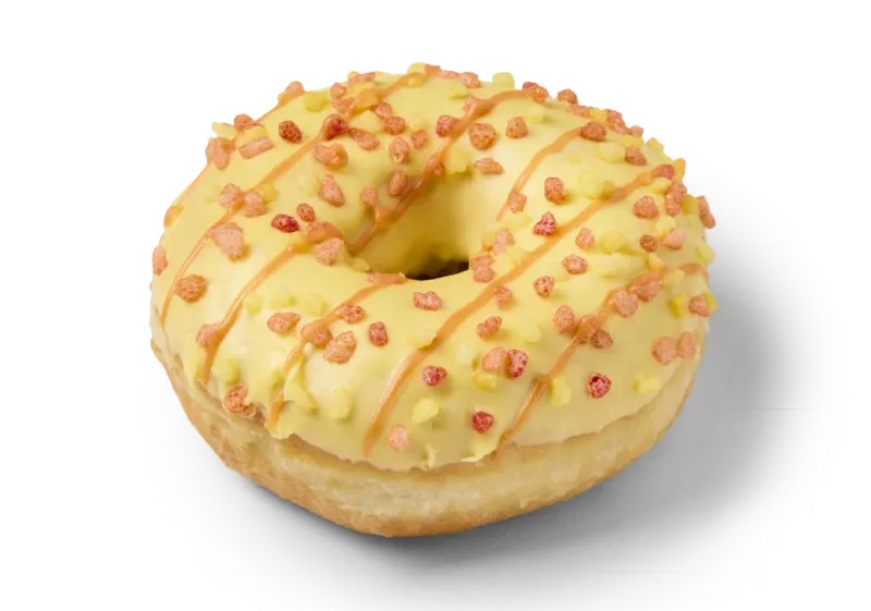 Greggs Mango & Passion Fruit Doughnut
