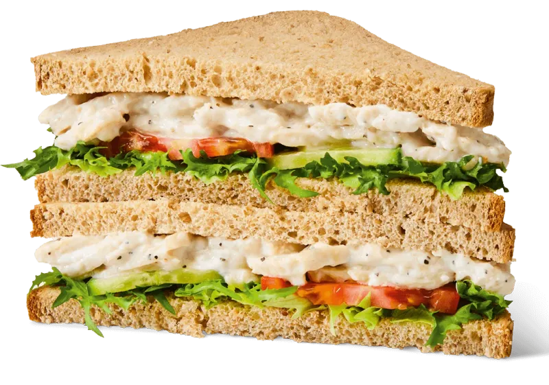 Greggs Roast Chicken Salad Sandwich
