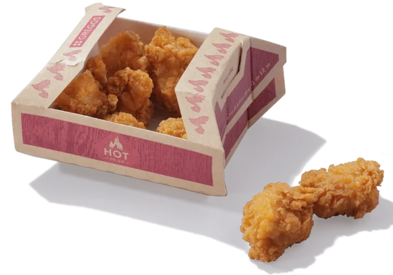 Greggs Spicy BBQ Chicken Bites